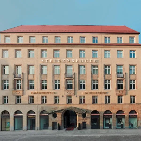 Steigenberger Icon Grandhotel Handelshof Leipzig，位于莱比锡的酒店