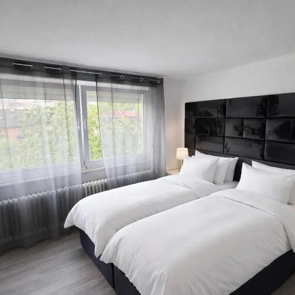 Wohnung für 4 Personen nahe Frankfurt WLAN Küche，位于奥芬巴赫的酒店