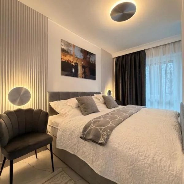 Boszkowo Złota Plaża Apartament Superior nr 9，位于Boszkowo-Letnisko的酒店