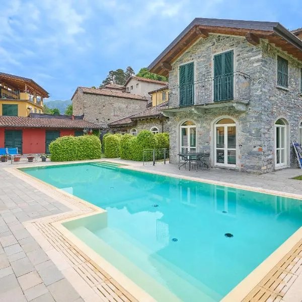 spiaggia uno pool side apartment，位于贝拉吉奥的酒店