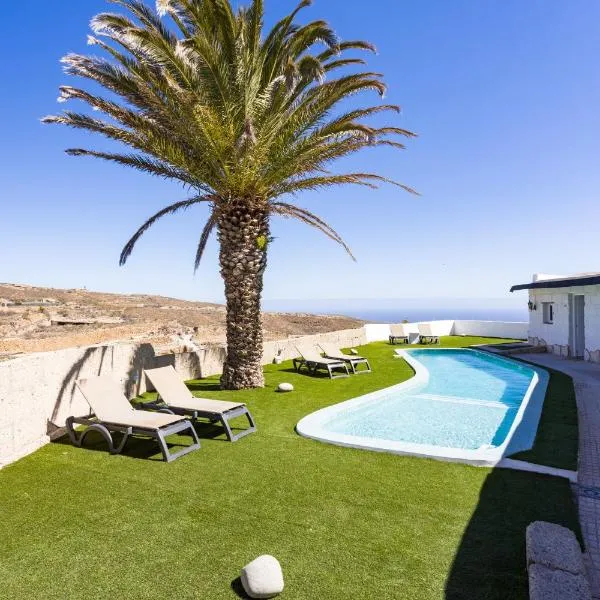 Oasis Tenerife Rentals con Piscina climatizada, Cocina exterior y Barbacoa，位于El Draguito的酒店