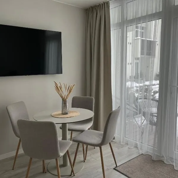 Apartamentai su terasa，位于耶德库安特的酒店