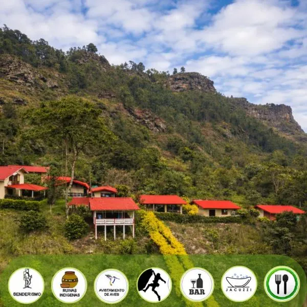 Hotel Campestre Rocas Del Paraíso，位于Machetá的酒店