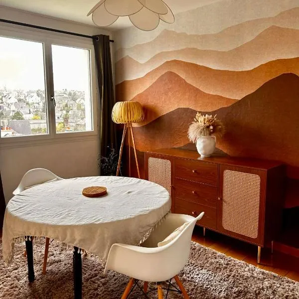 Spacieux appartement 2 chambres Quimper，位于坎佩尔的酒店