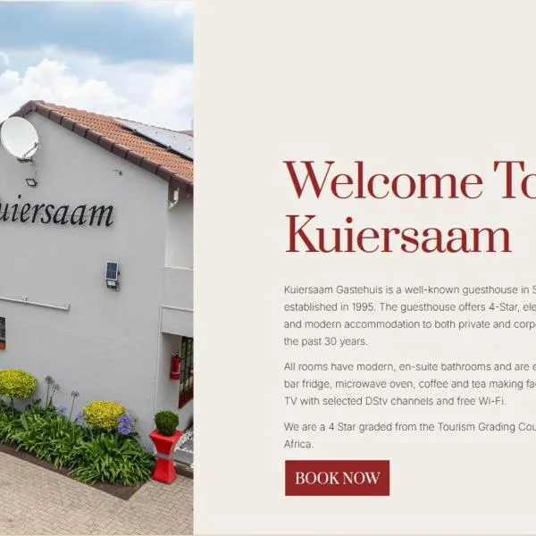 Kuiersaam Guesthouse Luxurious & Mordern Accommodation，位于塞昆达的酒店