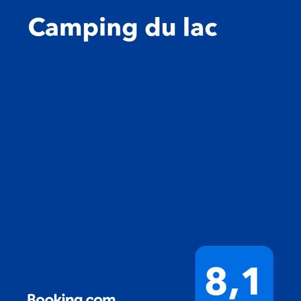 Camping du lac，位于圣于连迪韦尔东的酒店