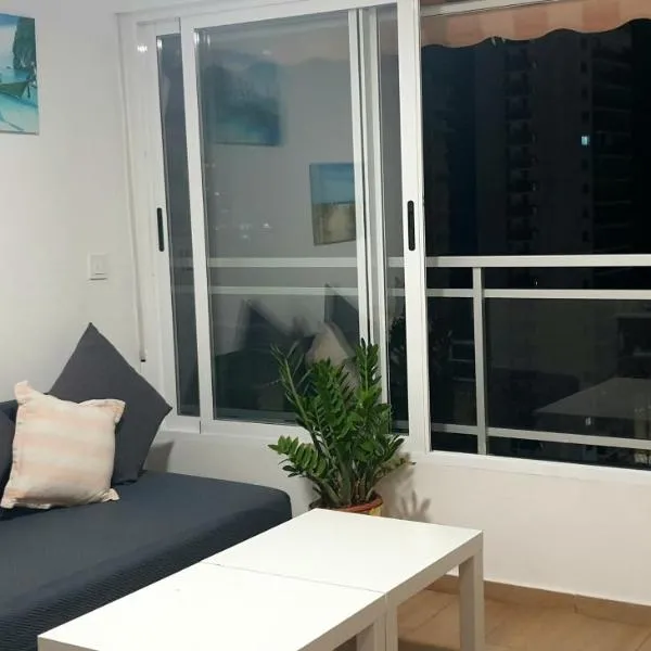 Paradise Ducado Benidorm Vistas al Mar, Piscina, Parking Gratis y Wifi 4 Persona，位于贝尼多姆的酒店