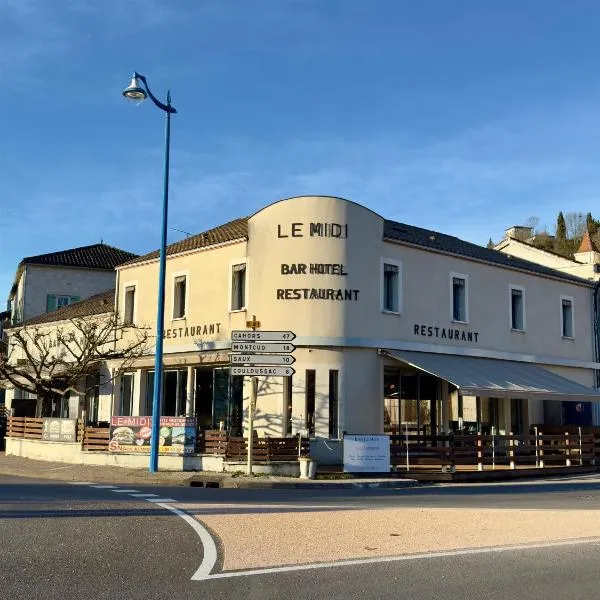 迷笛酒店，位于Montaigu-de-Quercy的酒店