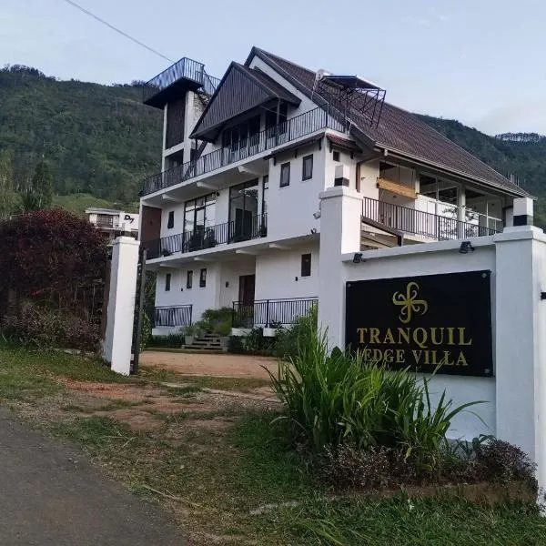 Tranquil Edge Villa，位于哈普特莱的酒店