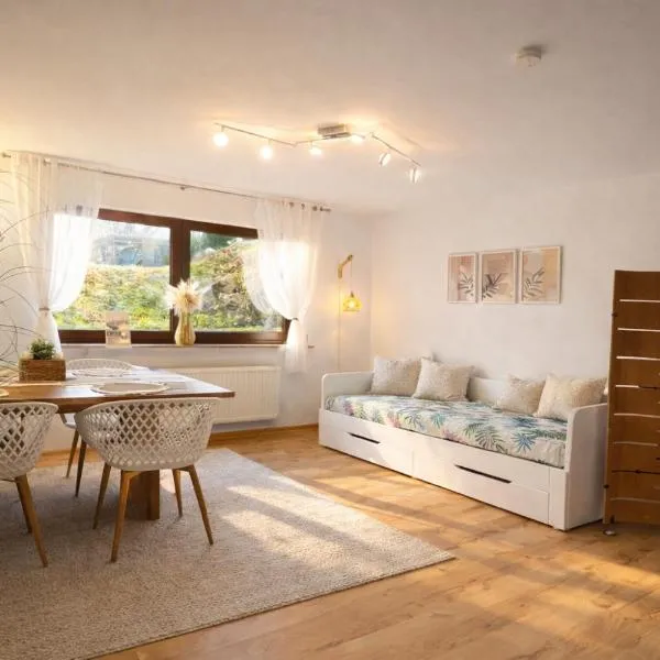 Wohnung IDA ruhig, modern mit Parkplatz bei RW und VS，位于代斯灵恩的酒店