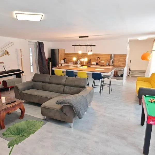 Bungalow an Förde und DK Grenze - Shopping und Beach，位于哈里斯莱的酒店
