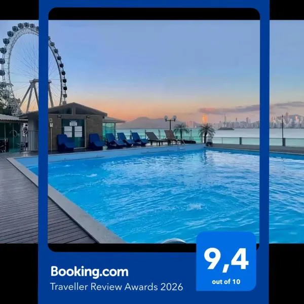 Piscina a beira-mar, tranquilidade e qualidade no melhor de BC，位于巴拉奈里奥-坎布里乌的酒店