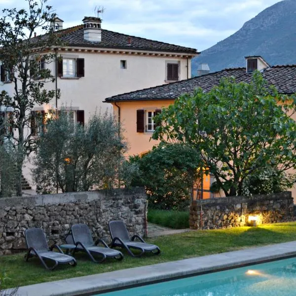 艾尔伯格玛塔别墅酒店，位于Montemagno的酒店