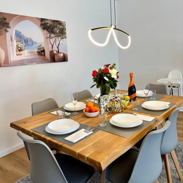 Olive Apartment mit Balkonen & Elektrogrill, 24h Self-Check-in, Free Parking, Netflix & WiFi, TOP Lage, Nähe KEM Kliniken，位于埃森的酒店