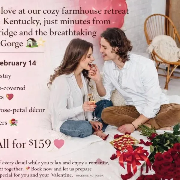 Valentine's Day Special, Book Now!，位于Stanton的酒店