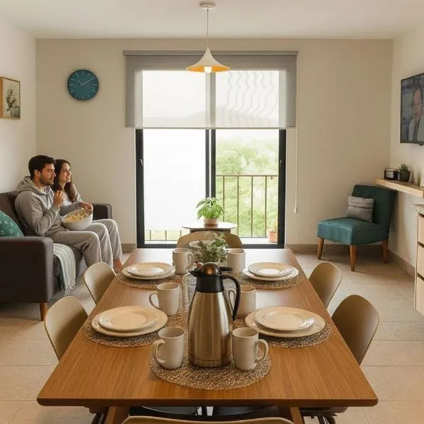 Vistas, comodidad, tranquilidad y ubicación en 3er piso，位于阿特利斯科的酒店