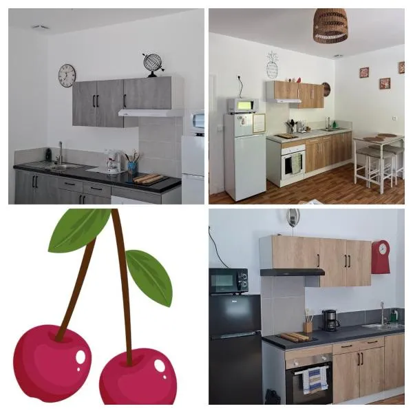 LES CERISIERS Mb4-Mb5-Mb6 Fonctionnel - Entrée autonome & Parking privé，位于Damparis的酒店