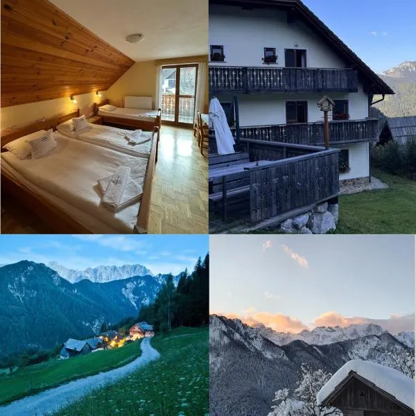 Kmetija Matk，位于索尔察瓦的酒店