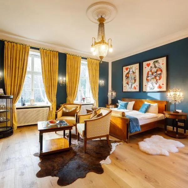 Luxus Hotel Design Villa Ottilienruh Ilsenburg im Harz，位于伊尔森堡的酒店