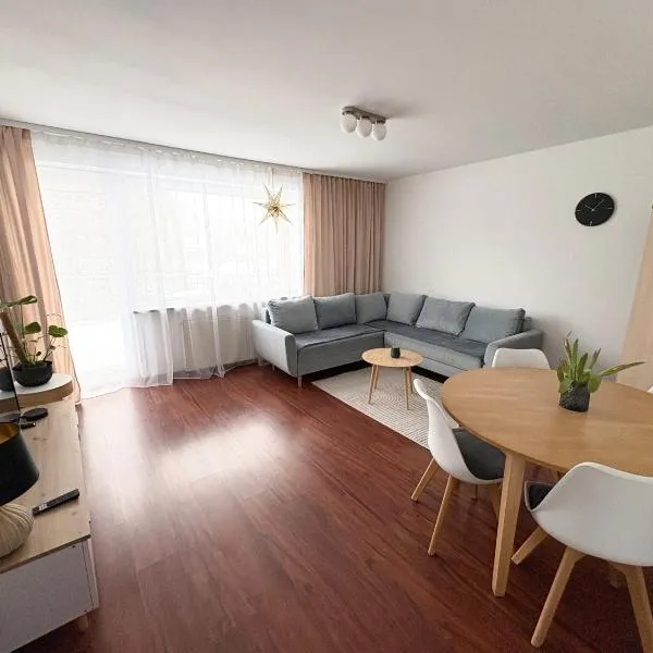 A MORZE TUTAJ - apartament z dużym tarasem，位于斯蒂格纳的酒店