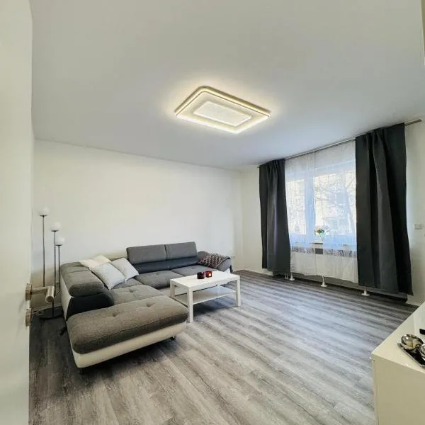 Helle Erdgeschosswohnung in Hamm für bis zu 4 Personen，位于哈姆的酒店