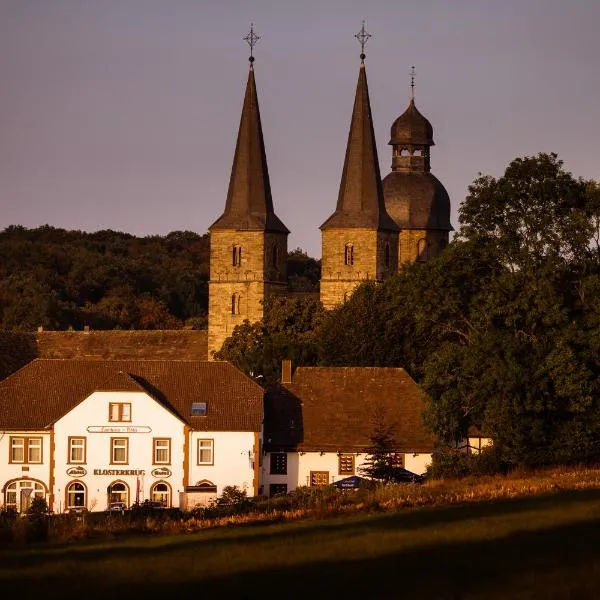 Klosterkrug Marienmünster，位于Marienmünster的酒店