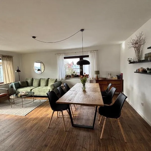 Ferienwohnung Grüne Oase，位于伦山前比绍夫斯海姆的酒店