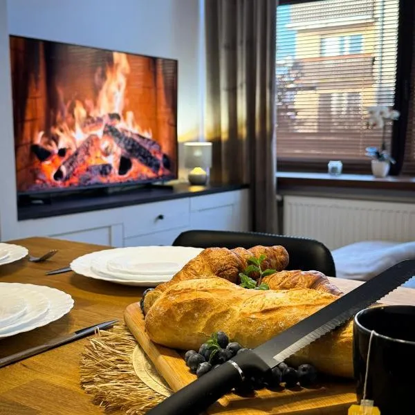 Apartament City Break 1, promenada przy jeziorze，位于奥斯特罗达的酒店
