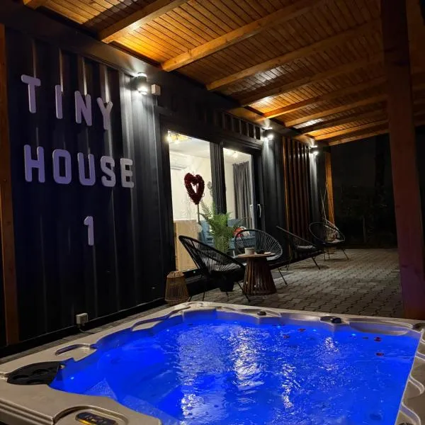 Tiny House by the forest 1，位于Borod的酒店