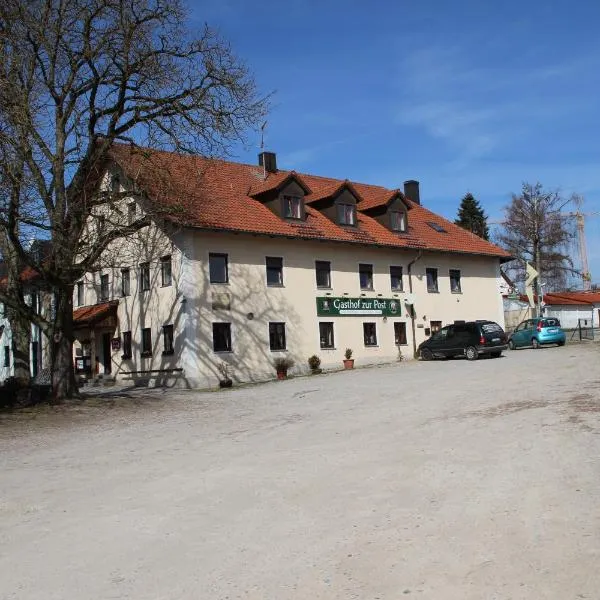 祖波斯特酒店，位于Schwabhausen bei Dachau的酒店