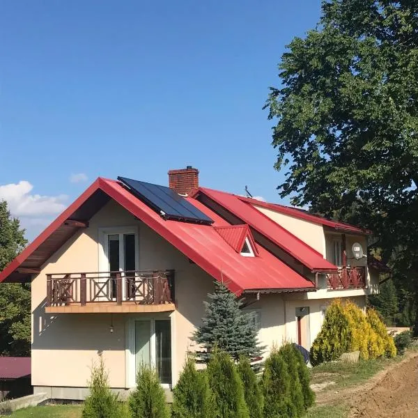 Dom przy szlaku GSB-Noclegi Na Przełęczy-Agroturystyka,位于Obidza的酒店