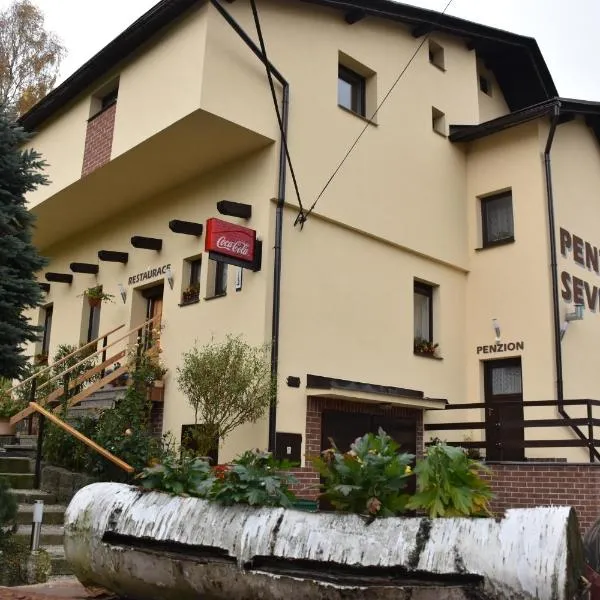 塞维卡旅馆，位于Smržovka的酒店