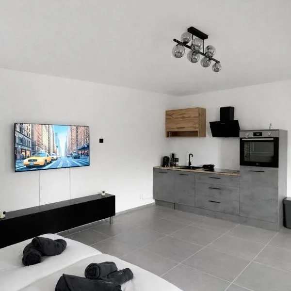 NewYork Apartment in Homburg Modern, Neu & Elegant，位于洪堡的酒店