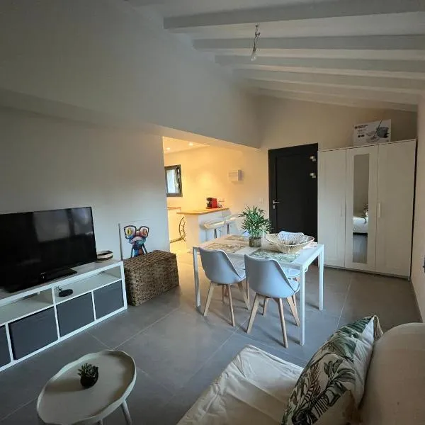 Studio neuf au calme proche Grenoble，位于圣伊米耶的酒店