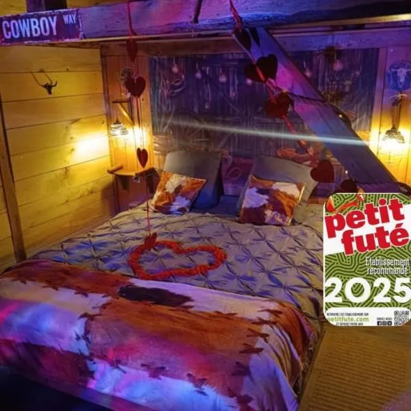 Ptit Ranch "Ô Rêves Atypiques"，位于Boucé的酒店