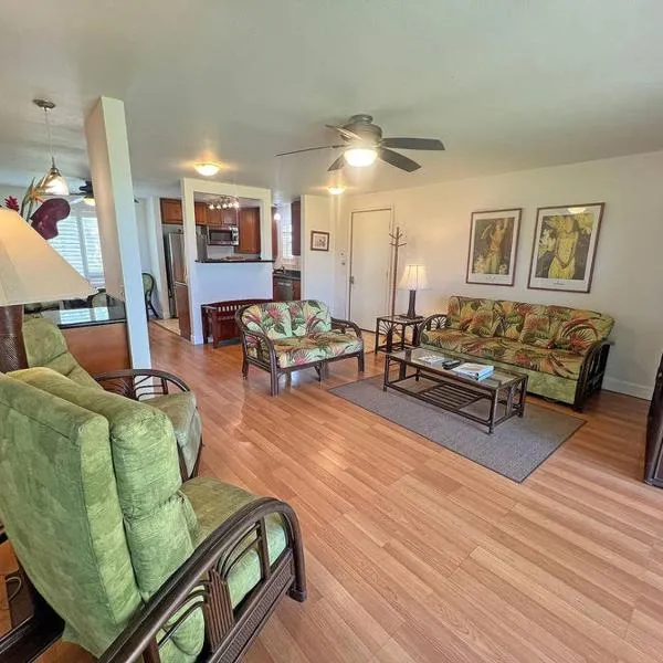 Pono Kai Resort #A101 - A Welcoming 2 Bdrm - 2 Bath, Private Beachfront Vacation Home，位于卡帕阿的酒店