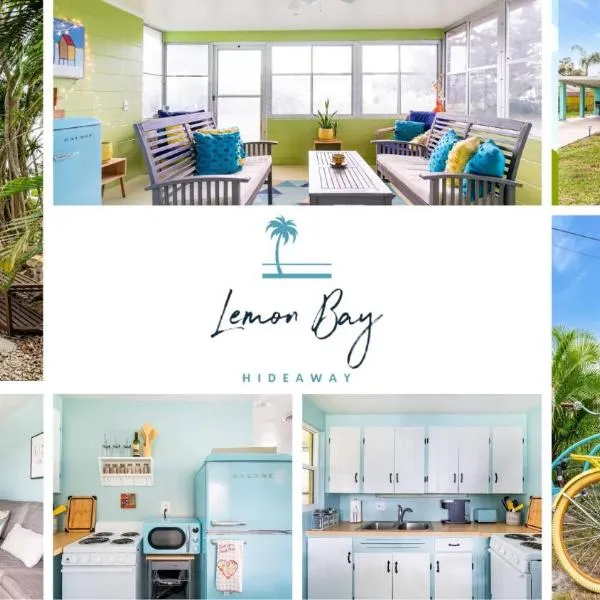 Lemon Bay Hideaway, Retro Beach Bungalow，位于威尼斯的酒店