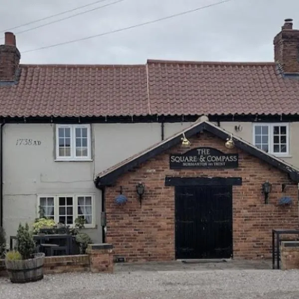 The Square & Compass，位于Normanton on Trent的酒店