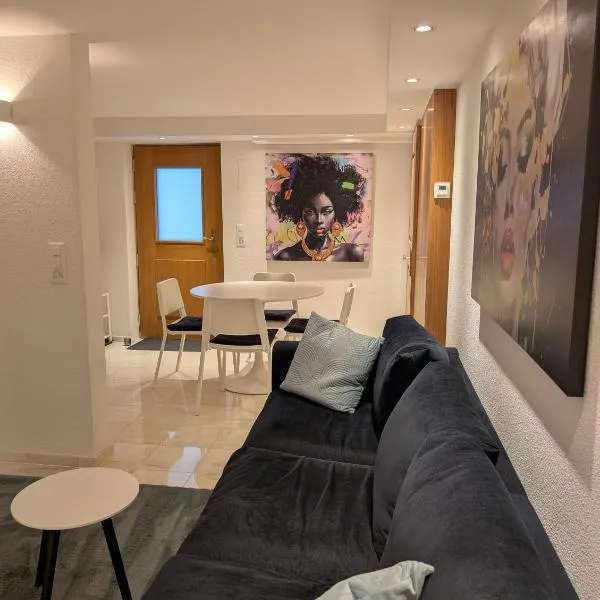 78qm 2 Schlafzimmer Nähe Zürich, familienfreundlich，位于Birmensdorf的酒店