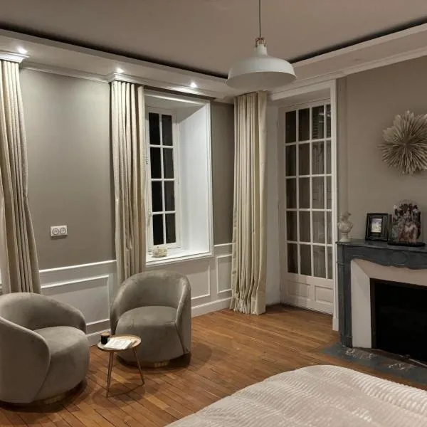 Chambre dans demeure de caractère，位于Missy-sur-Aisne的酒店