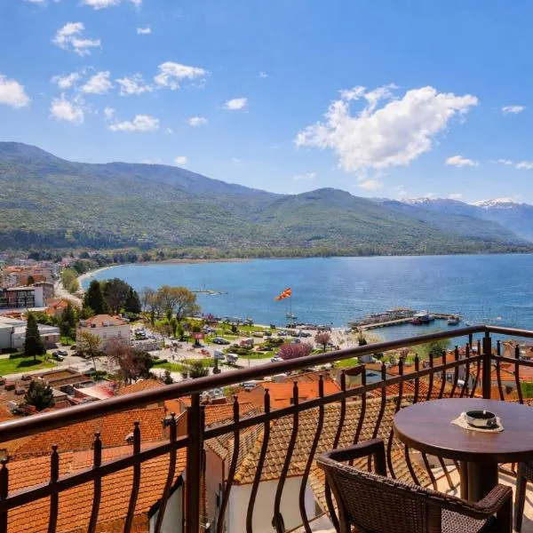 马斯卡斯特罗别墅酒店，位于奥赫里德的酒店