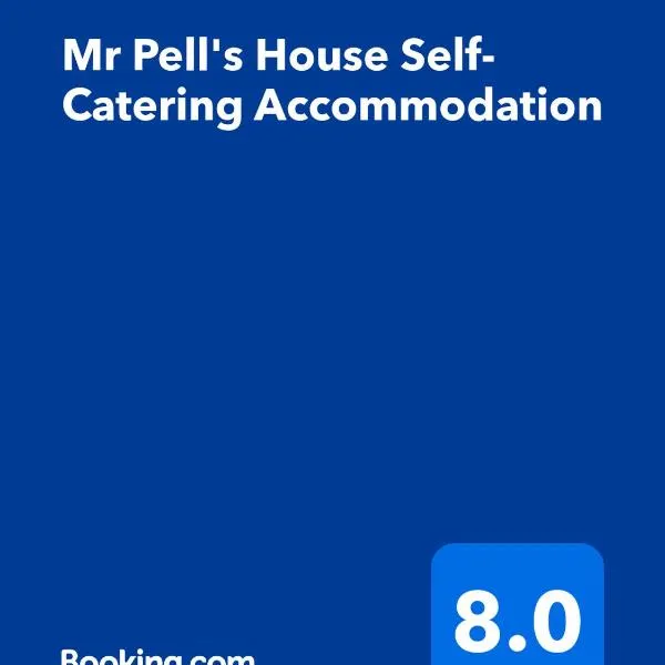 Mr Pell's House Self-Catering Accommodation，位于杰弗里湾的酒店