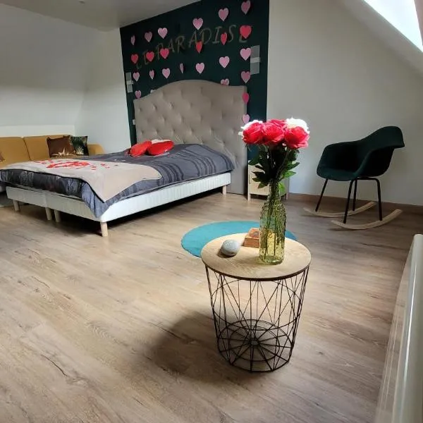 " Bulles et Evasion - Maison, Spa en option"，位于Ville-le-Marclet的酒店