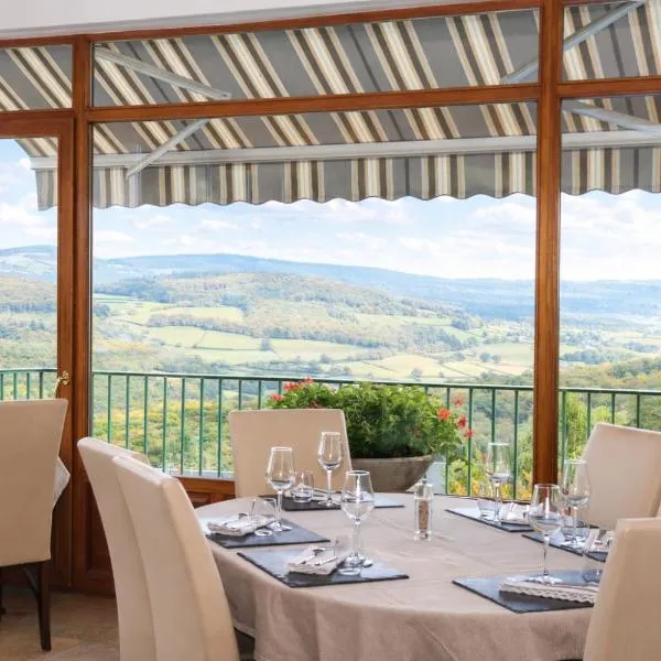 Logis Hôtel-Restaurant Au Vieux Morvan, au cœur de la Bourgogne, Piscine & Spa, Hôtel Climatisé，位于希农堡的酒店