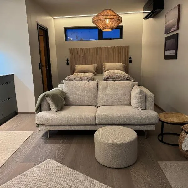 New & modern guest house 70 metres from the fjord，位于Vestby的酒店