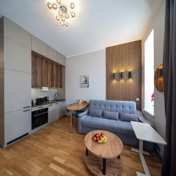 Premium Design, Renovated 2024 Free parking,位于里加的酒店