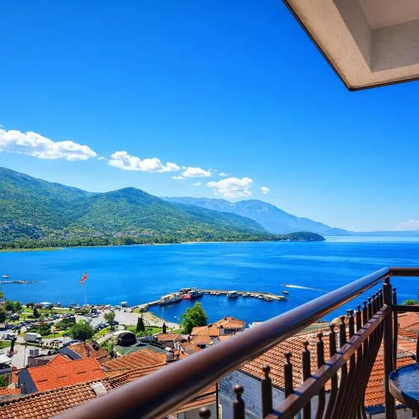 马斯卡斯特罗别墅酒店，位于奥赫里德的酒店