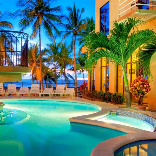 Balcon del Mar Beach Front Hotel，位于Delicias的酒店