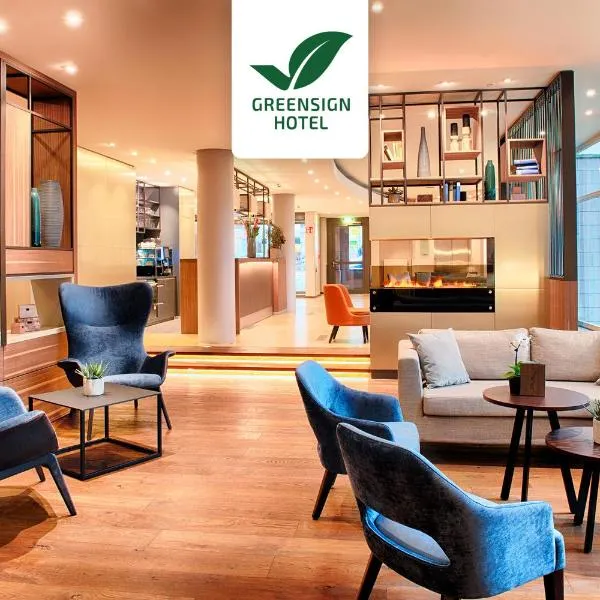 马尔堡迎宾酒店，位于兰河畔马尔堡的酒店