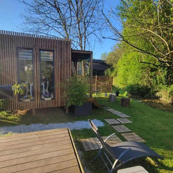 La Casa du Vau - Tiny House,位于Bussy-le-Grand的酒店